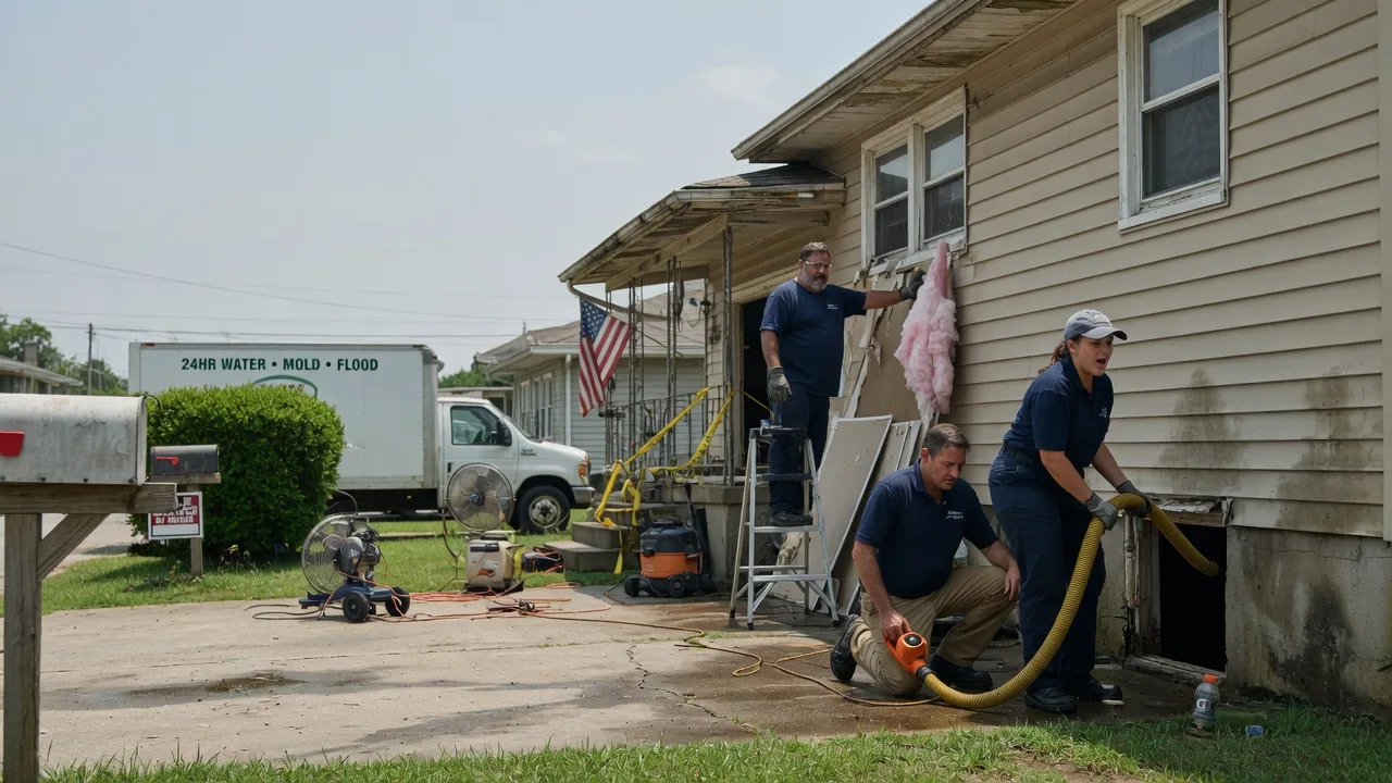 Water Damage Repair in Matteson, IL near me